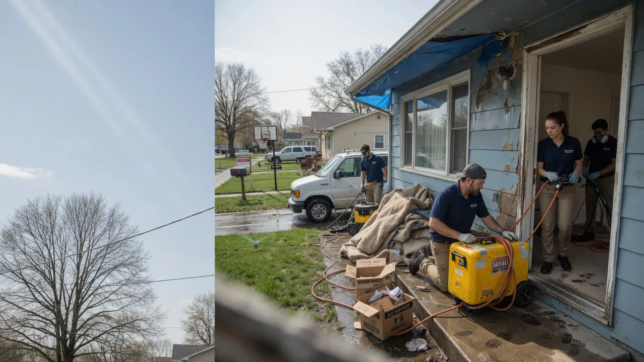 Basement Flood Cleanup in Hollins, AL near me